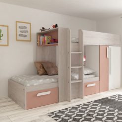 barca pink bunkbed 1220 p 2