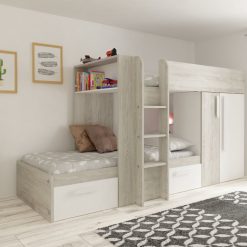 barca white bunkbed 1221 p 2