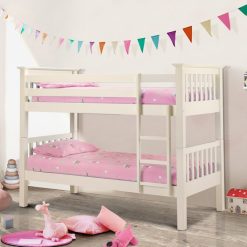 barcelona white bunk bed 821 p 1