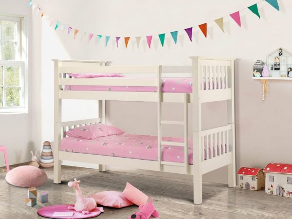 Solid pine wood clearance bunk beds
