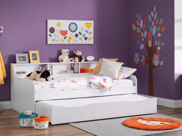 kids bed with guest bed