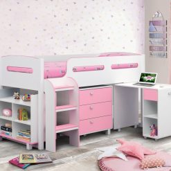 kimbo pink cabin bed 833 p 2