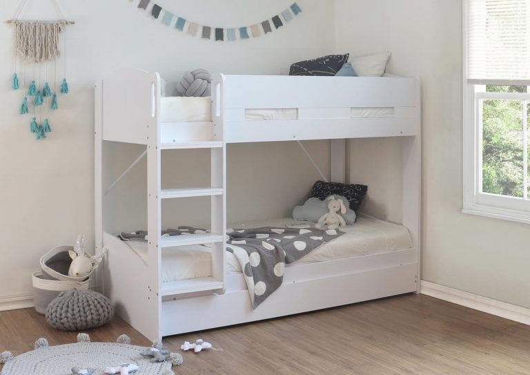 Billie Bunk White Closed