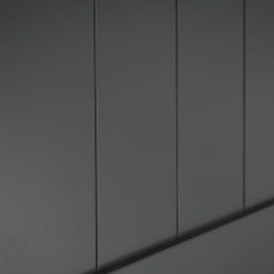 bella anthracite bunk panelling detail
