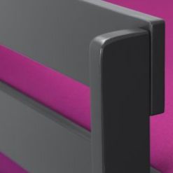 bella anthracite bunk siderail detail