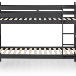 bella anthracite bunk slats front