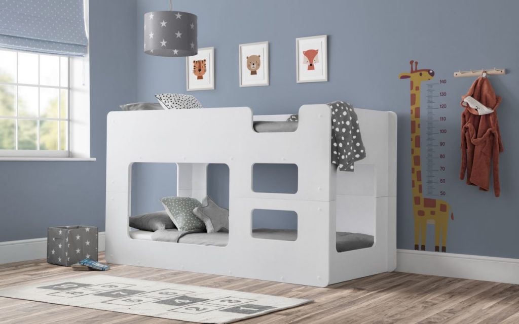 solar white pod bunk roomset