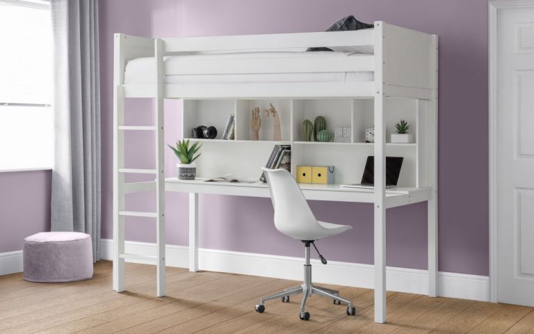titan highsleeper erika white chair roomset