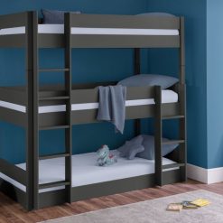 trio triple bunk anthracite roomset