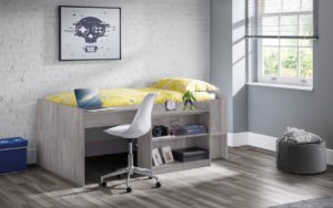 neptune grey oak midsleeper roomset