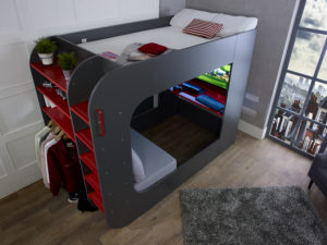 Loftpod2 Gaming Bed Grey 1