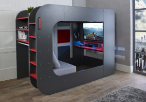 Loftpod2 Gaming Bed Grey9