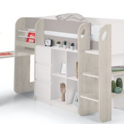 saturn midsleeper taupe oak angled props