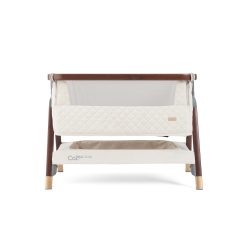 CoZee Luxe Bedside Crib Walnut Cream 3