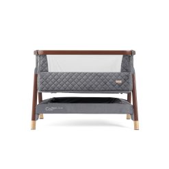 CoZee Luxe Bedside Crib Walnut Slate 3