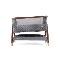CoZee Luxe Bedside Crib Walnut Slate 4
