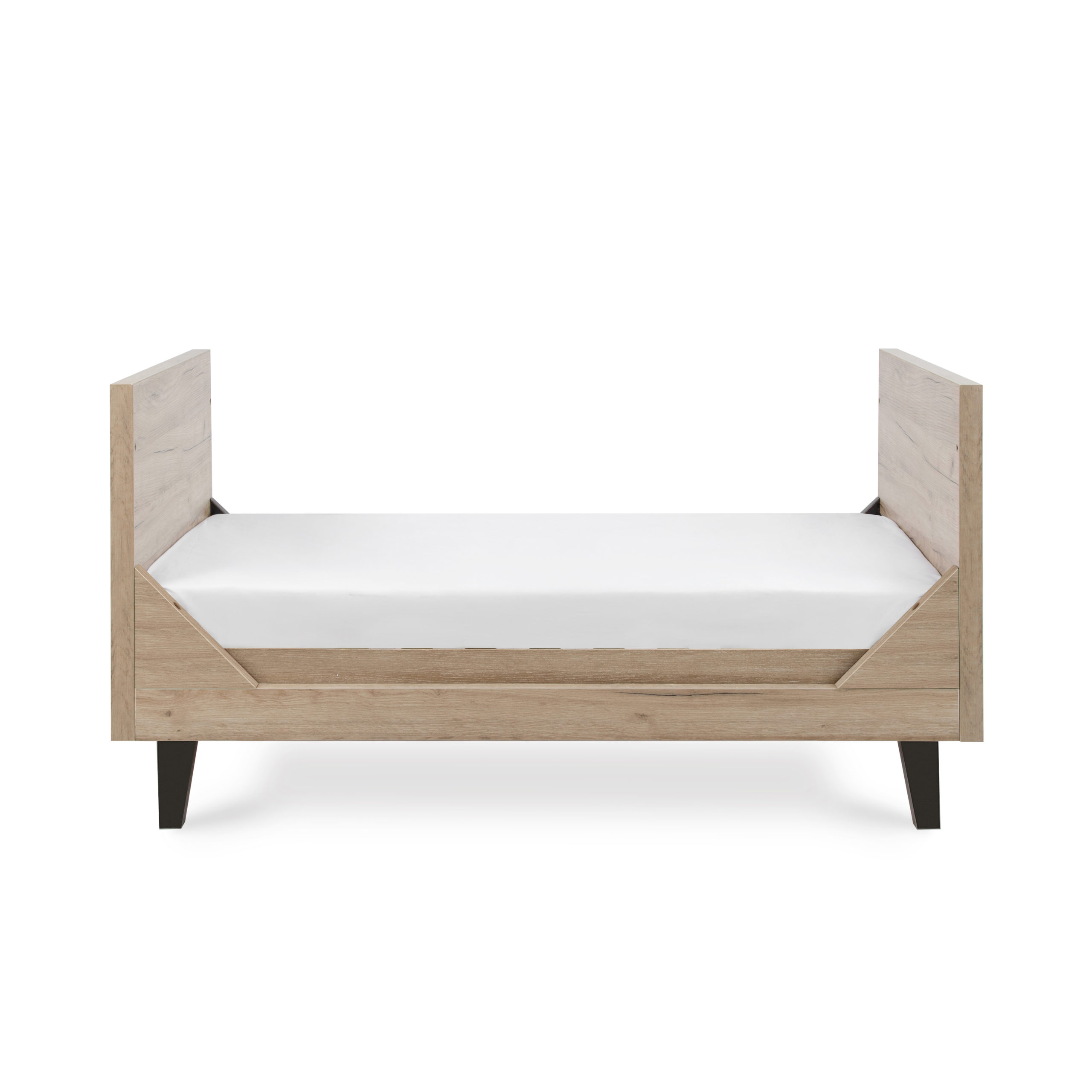 Distressed grey crib hot sale