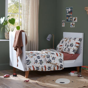 Como Cot Bed White Rosewood 4 Como Cot Bed White Rosewood 4