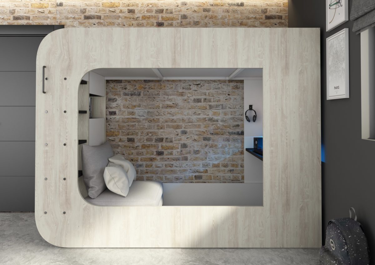 Loft Pod Solo 3 Highsleeper Kids Beds UK
