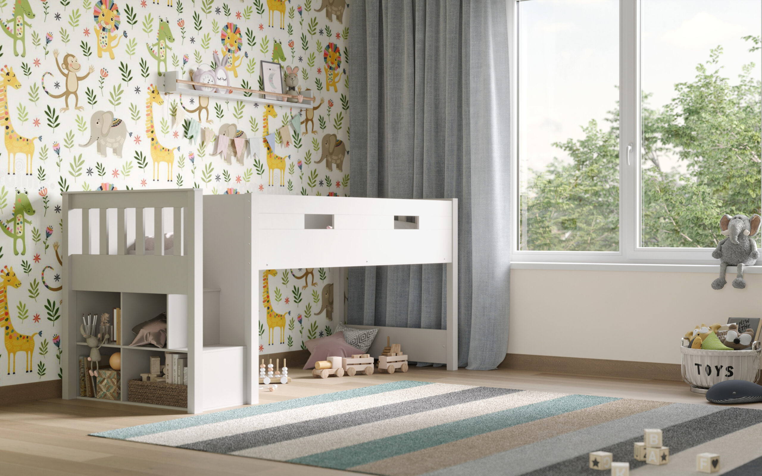 Charlie mid on sale sleeper bed