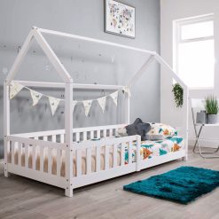 Explorer Playhouse Bed White Angle
