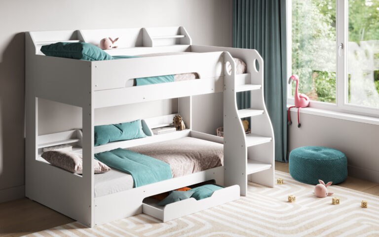 Flick Bunk Bed White tz6