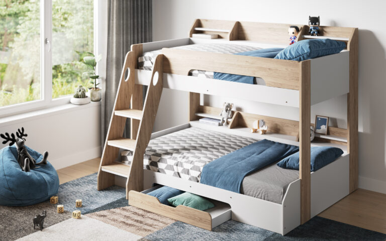 Flick Triple Bed tz1(oak) 2
