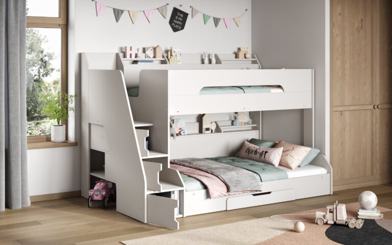 Slick Triple Bunk Bed tz2(9) (2)