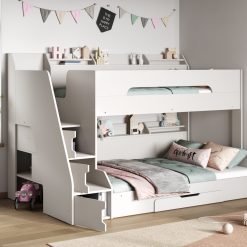 Slick Triple Bunk Bed tz2(9) (2)