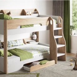 flick bunk bed oak tz6