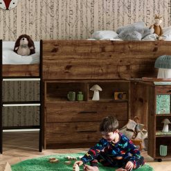 oti002 otis midsleeper urban rustic black roomset 1