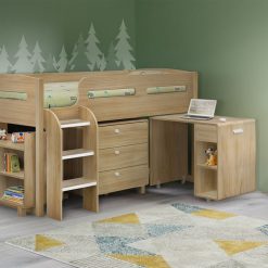 kim005 kimbo cabin bed sonoma oak roomset 1