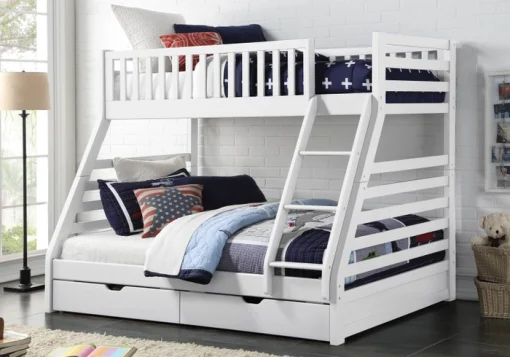 states white triple bunk