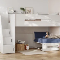 stepaside blue futon 1