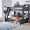 1 Triple sleeper Grey under bed storage