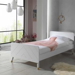 Aspen 0010 White single bed 23748