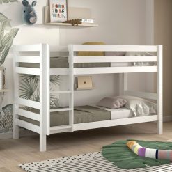 Breeze Low Bunk Bed White hero 36420