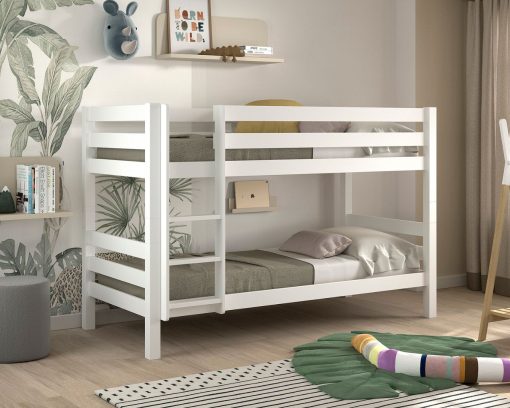 Breeze Low Bunk Bed White hero 36420