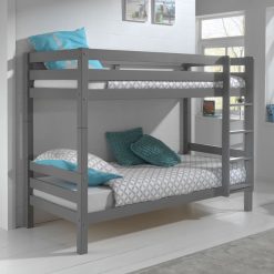 Breeze Solid Wood Bunk Bed grey 04015