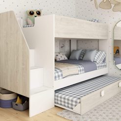 trasman kids easy bunkbed with staircase scaled