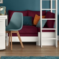 uno s high sleepers with new chair bed wine with pull out desk open front view crop chair bed closed