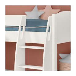 uno s midsleeper frame with desk crop ladder