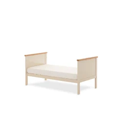 Mini Cot bed in toddler bed mode Cashmere Obaby