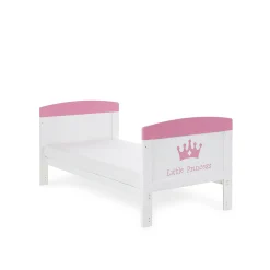 Obaby Grace Inspire Cot Bed Toddler Bed Mode Little Princess