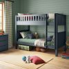 stompa arven blue bunk bed angled zoomed