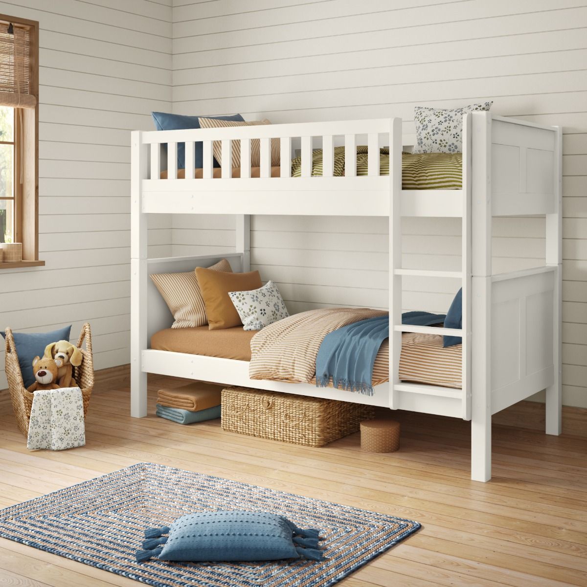stompa arven white bunk bed angled zoomed