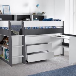 2 elsa midsleeper mix desk drawers open original