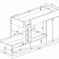 trasman kids flow bunk bed 10 scaled