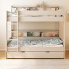 Haven Storage Bunk Bed with trundle beddrawer in Cashmere (3)