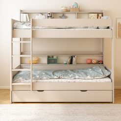 Haven Storage Bunk Bed with trundle beddrawer in Cashmere (3)